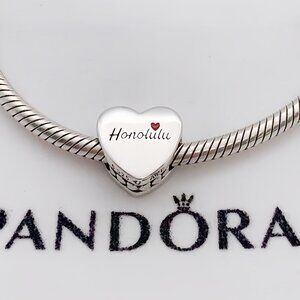 Pandora Honolulu Aloha Exclusive Heart Charm